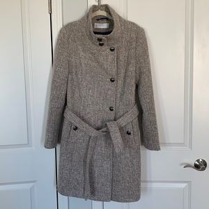 Tahari wool blend coat